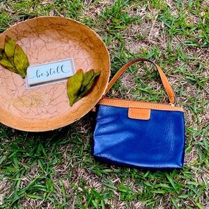 Nine West Blue Wristlet